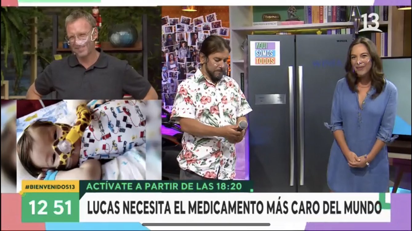 Aquí Somos Todos: famosos se unen por Lucas, niño que necesita el medicamento más caro del mundo