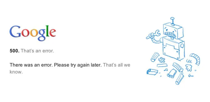 Reportaron caída mundial de Google: Gmail, Drive, YouTube y otros servicios no funcionaban