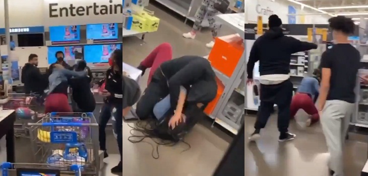 Insólito: mujeres protagonizaron violenta pelea por conseguir una consola Playstation 5