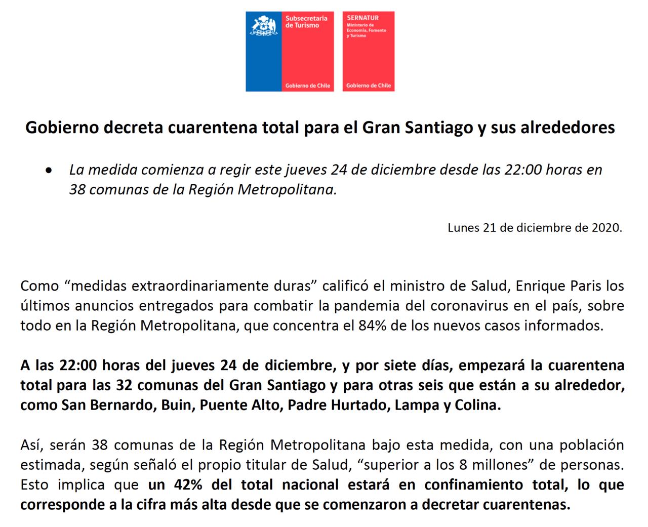 Foto de información que comenzó a circular