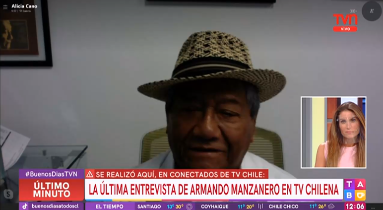 Así fue la última entrevista de Armando Manzanero en TV Chile