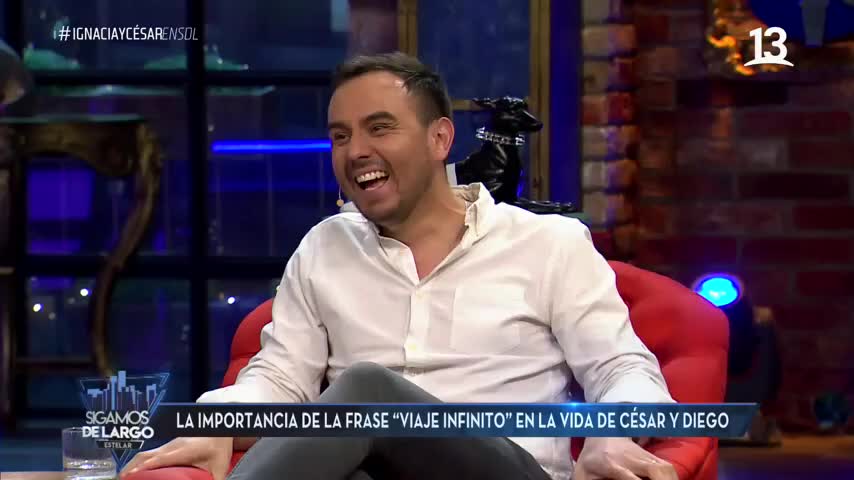 César Campos en Sigamos de largo
