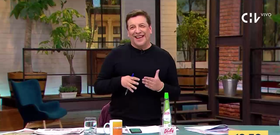 Julio César Rodríguez bromeó sobre fallidas vacaciones en matinal de CHV: 