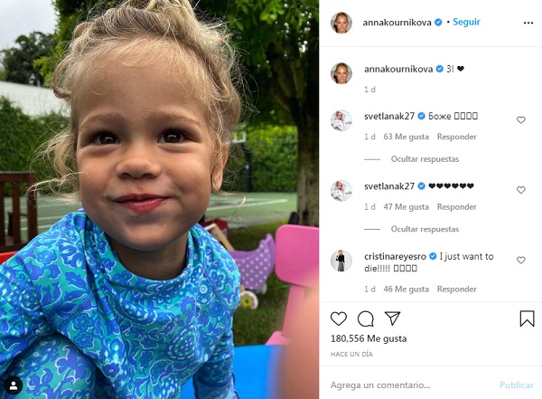 lucy hija de anna kournikova y enrique iglesias