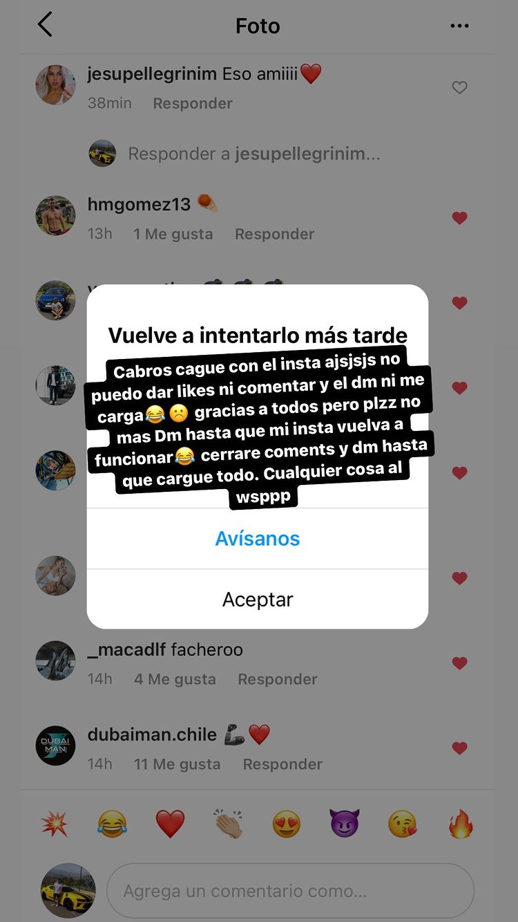 Nano Calderón se mostró contento con "bienvenida" de seguidores a Instagram: "Gracias por el apoyo"