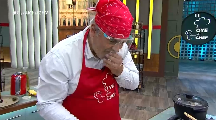 La actitud que tomó Nicolás Larraín en 'Oye al Chef' que identificó a más de algún televidente
