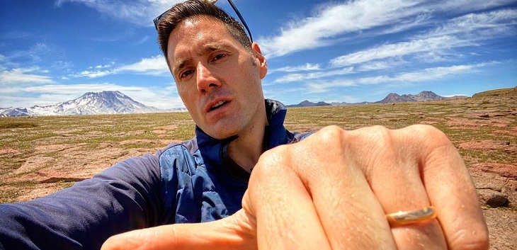 Este es el marido de Pancho Saavedra: animador lo presentó por primera vez ante las cámaras