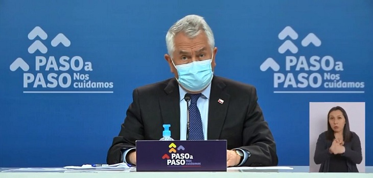 Minsal reportó 1.760 nuevos casos de COVID-19 y mostró preocupación por la RM, Valparaíso y BioBío