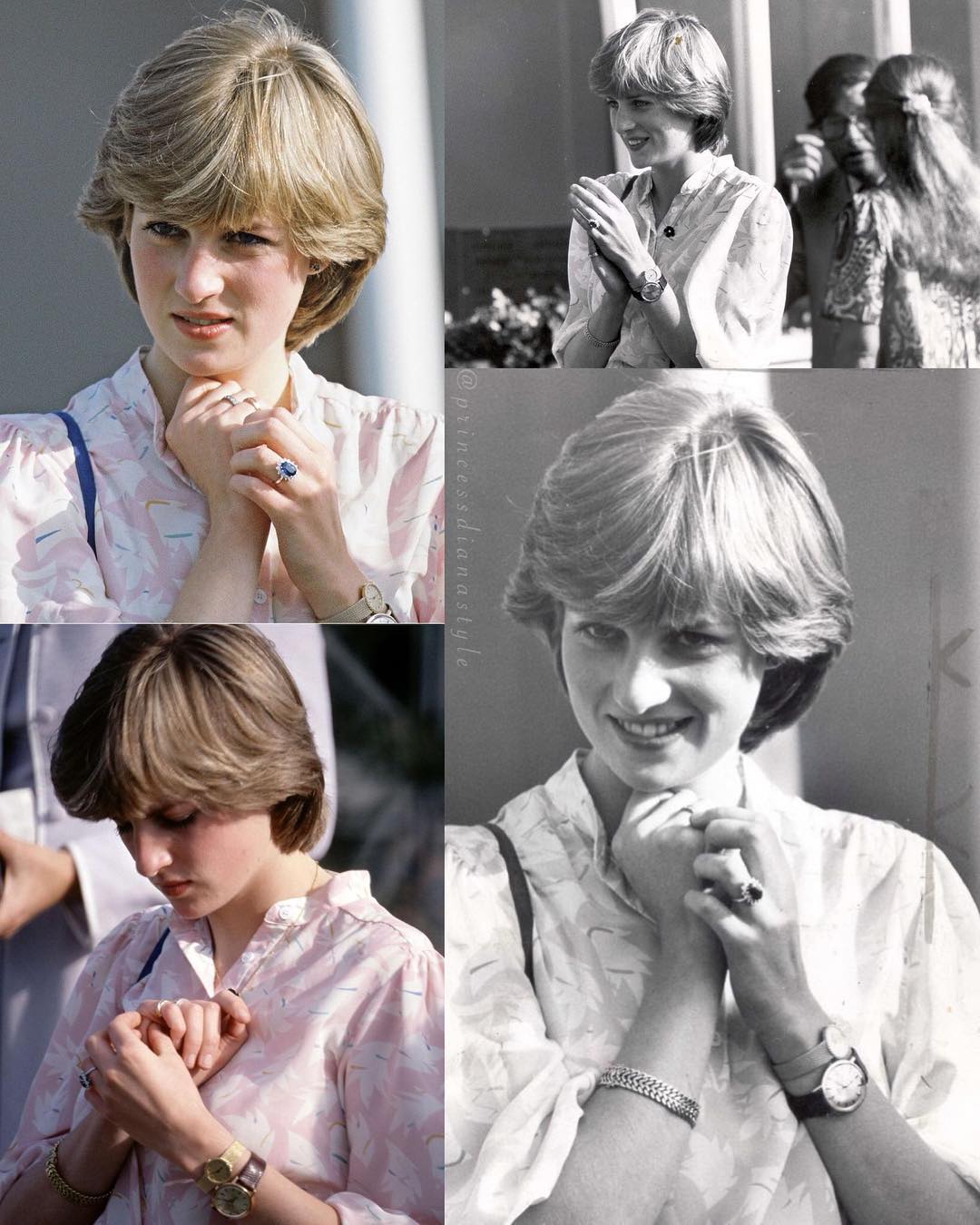 Romántico gesto: la razón por la que Lady Di llevaba dos relojes