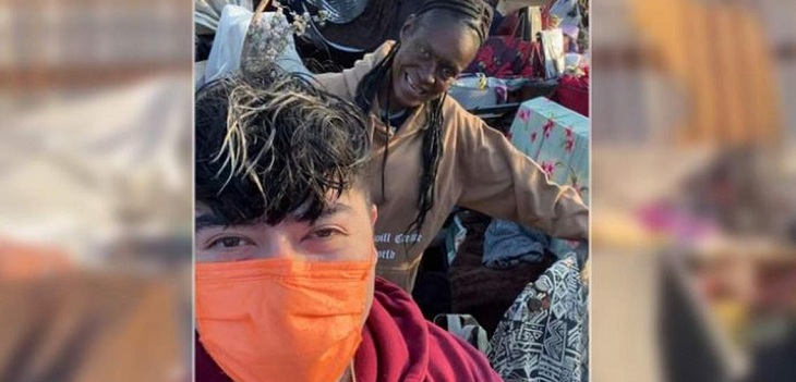 El noble gesto de tiktoker con mujer en situación de calle: lideró campaña para regalarle una casa