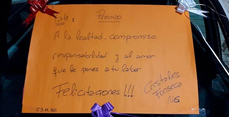 mensaje eduardo fonseca