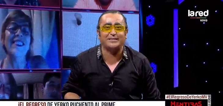 Yerko Puchento regresó a la televisión con ácida y contingente rutina en 