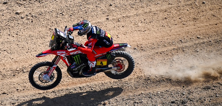 Chileno José Ignacio Cornejo gana etapa del Dakar y consolida su liderato en motos