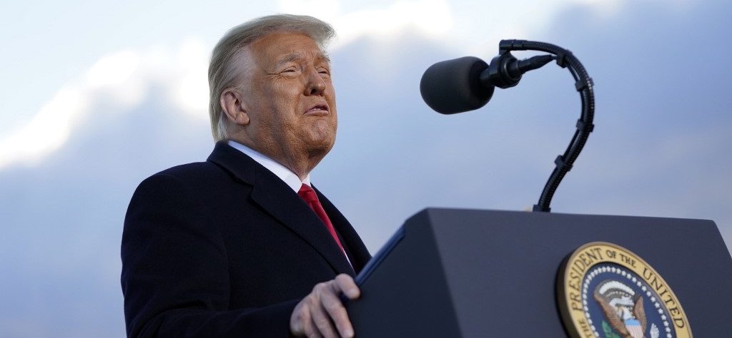 Donald Trump en su discurso de despedida: 