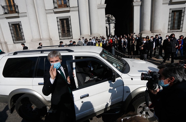 Gonzalo Blumel contó qué fue lo primero que hizo tras dejar el Ministerio del Interior