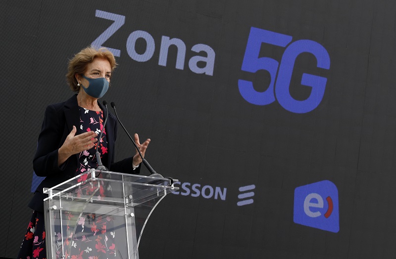 Gobierno y Entel inauguran primera "Zona 5G" de Chile y Latinoamérica