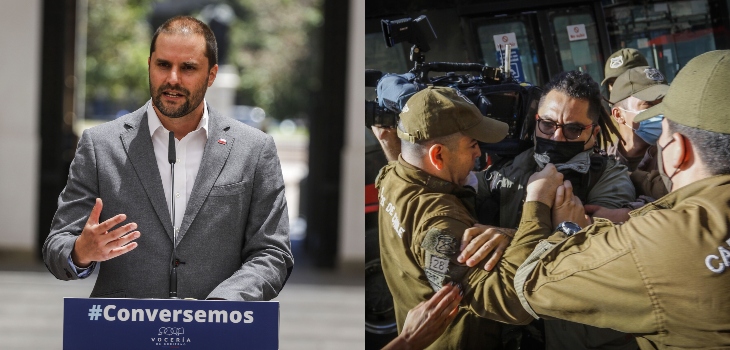 Bellolio tras detención de camarógrafo: “Carabineros no puede interferir con la labor de la prensa