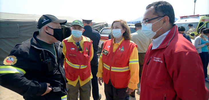 Van 4.200 hectáreas afectadas por incendios en Valparaíso: se evaluará retorno de evacuados
