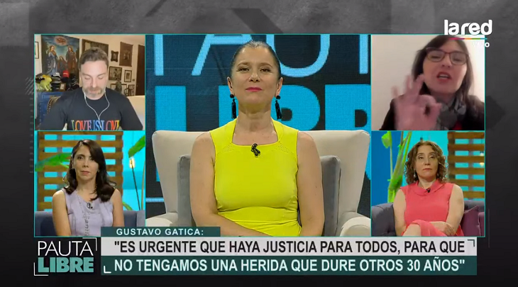 Alejandra Matus y Carlos Larraín