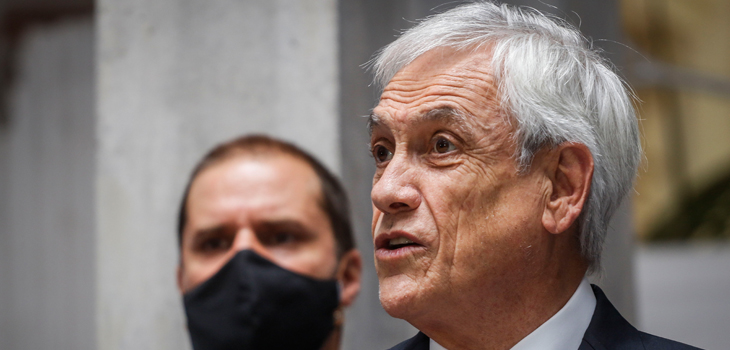 Presidente Piñera tras iniciar cuarentena preventiva: 'Los problemas de los chilenos siguen'