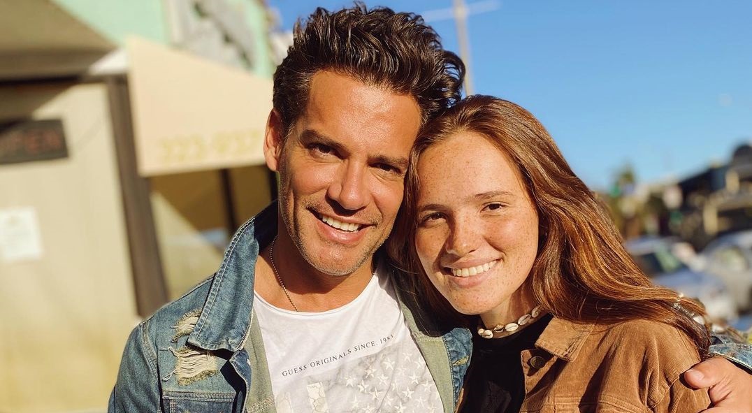 La conexión deportiva de Cristián de la Fuente con su hija: 