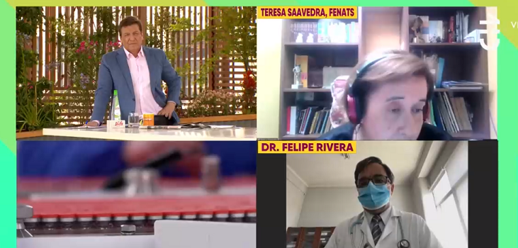 Dirigenta de Fenats aclaró por qué funcionarios rechazaron vacuna Sinovac: médico la criticó en vivo