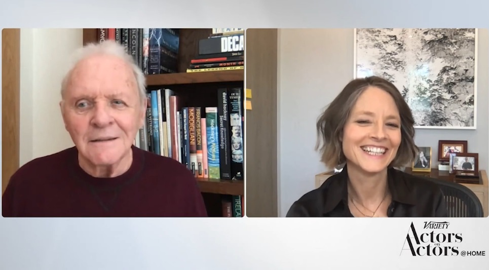 Anthony Hopkins y Jodie Foster