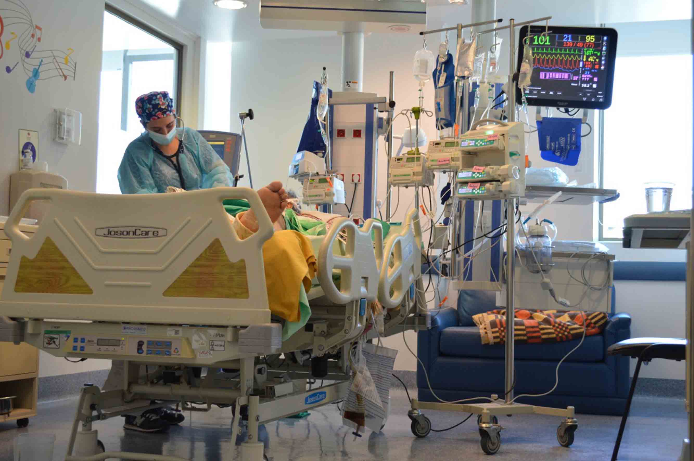 Crítica situación en el Biobío: quedan sólo 12 camas UCI disponibles para toda la región