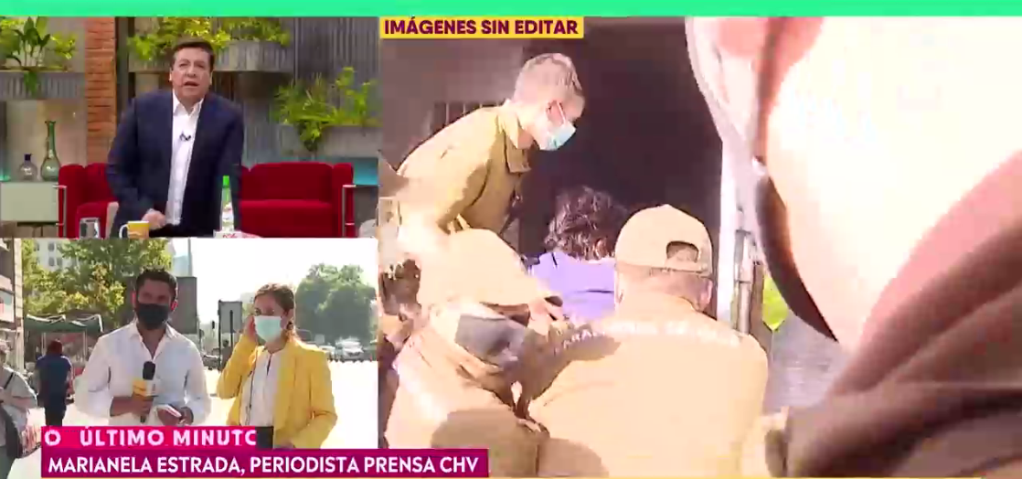 Julio César Rodríguez y polémica detención de camarógrafo de CHV: 