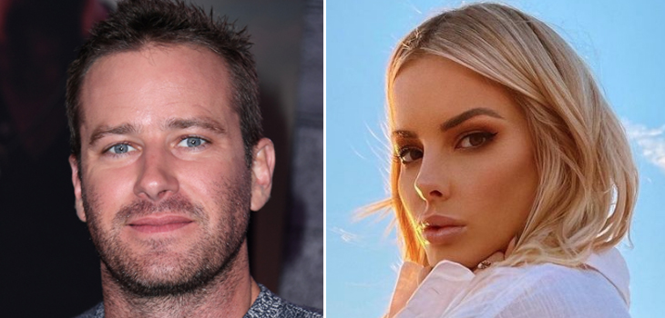 Exnovia de Armie Hammer tras acusaciones contra el actor: 