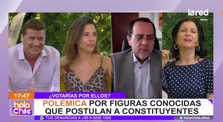 Tenso debate de Claudio Rojas y Jaime Mulet