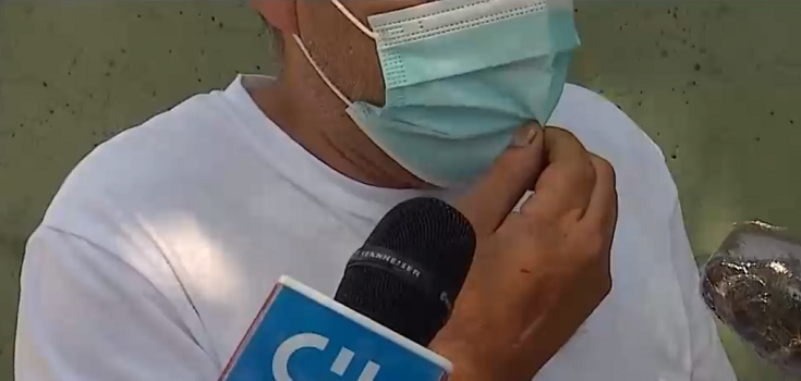 Guardia apuñalado por adolescente en supermercado de Colina: 