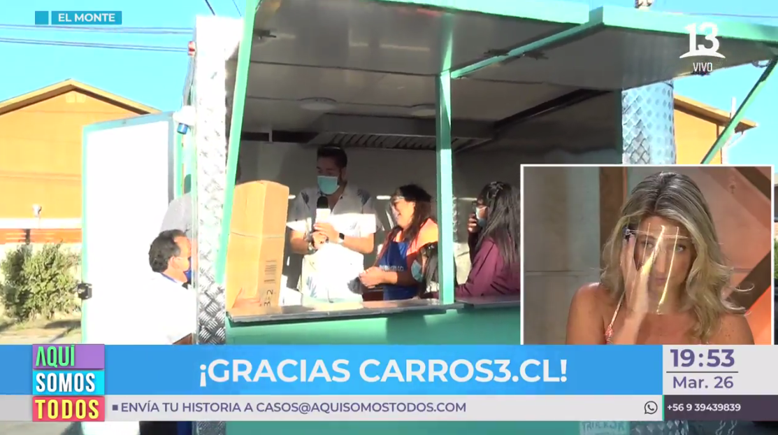 Aquí Somos Todos: Ángeles Araya y Macarena Tondreau se quebraron tras importante donación para madre