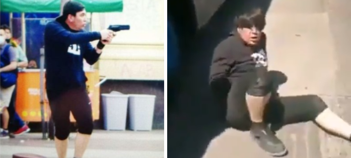 Roberto Belmar fue golpeado tras quedar libre por disparar balines: 