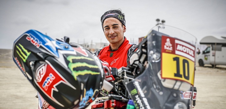 Chileno José Ignacio Cornejo lidera clasificación general del Dakar en motos: 