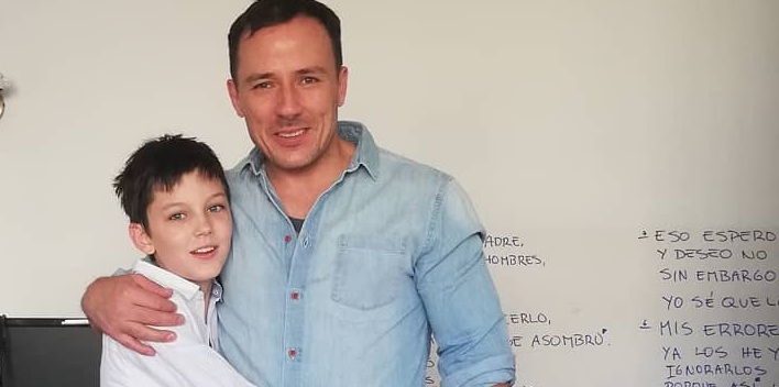 Gonzalo Egas tuvo noble gesto con su hijo Noah: se hizo un tatuaje con su nombre