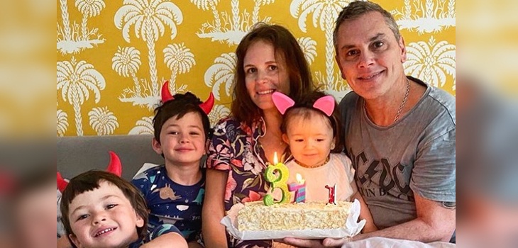 José Miguel Viñuela elogió a su pareja Constanza Lira con tierna foto: 