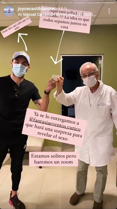 Joyce Castiblanco y sexo de su bebé