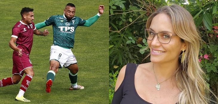 Relator de TNT Sports volvió viral a Kenita Larraín con original comentario en plena transmisión