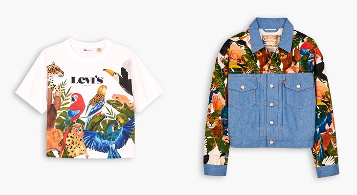Ideal para el verano: Levi's presenta nueva colección junto a Farm con diseños de la jungla