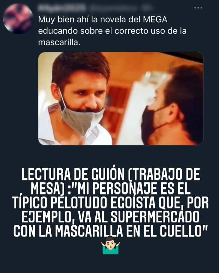 Mario Horton sobre uso de mascarilla