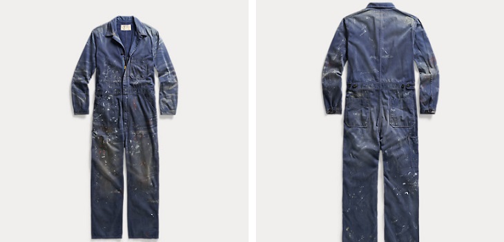 Overol con gotas de pintura es lo último de Ralph Lauren: precio supera el medio millón de pesos