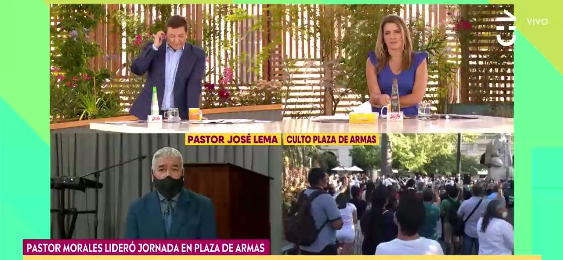 El cuestionado mensaje de pastor en CHV sobre prédicas en público: 