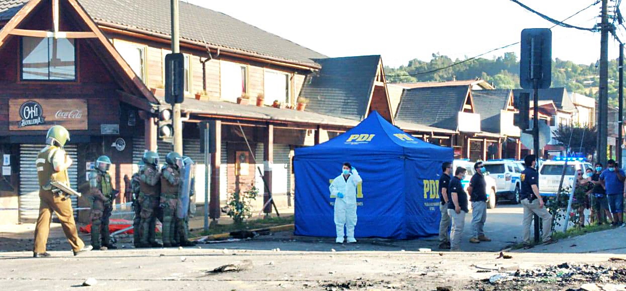 Confirman que supuesto prontuario policial de malabarista baleado por carabinero es falso