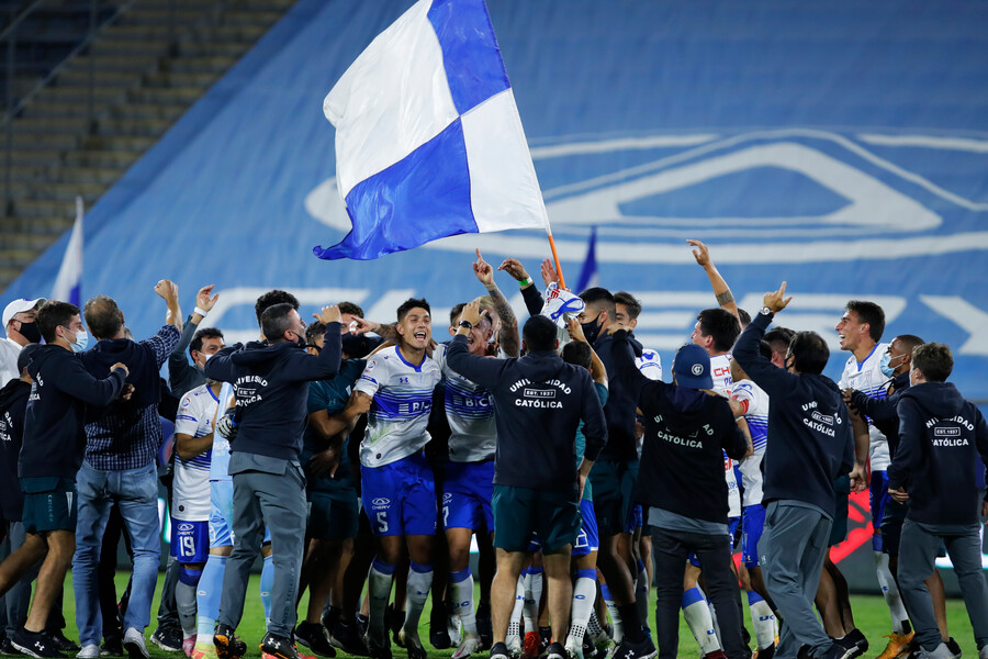 La emoción de Dituro, Aued y Puch por nuevo título de la UC: 