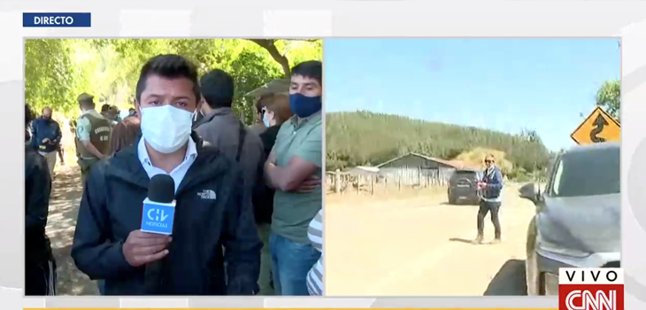 Periodista se quebró en pleno despacho al informar hallazgo de Tomás Bravo: 