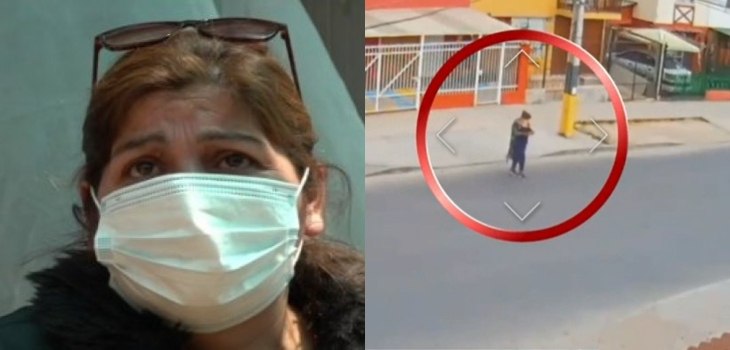 Las imágenes que muestran a la madre de Melissa Chávez minutos después del crimen