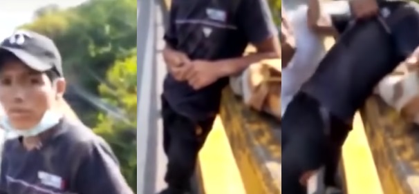Joven peruano fue arrojado por un puente de 50 metros en Colombia: agresores subieron video a TikTok