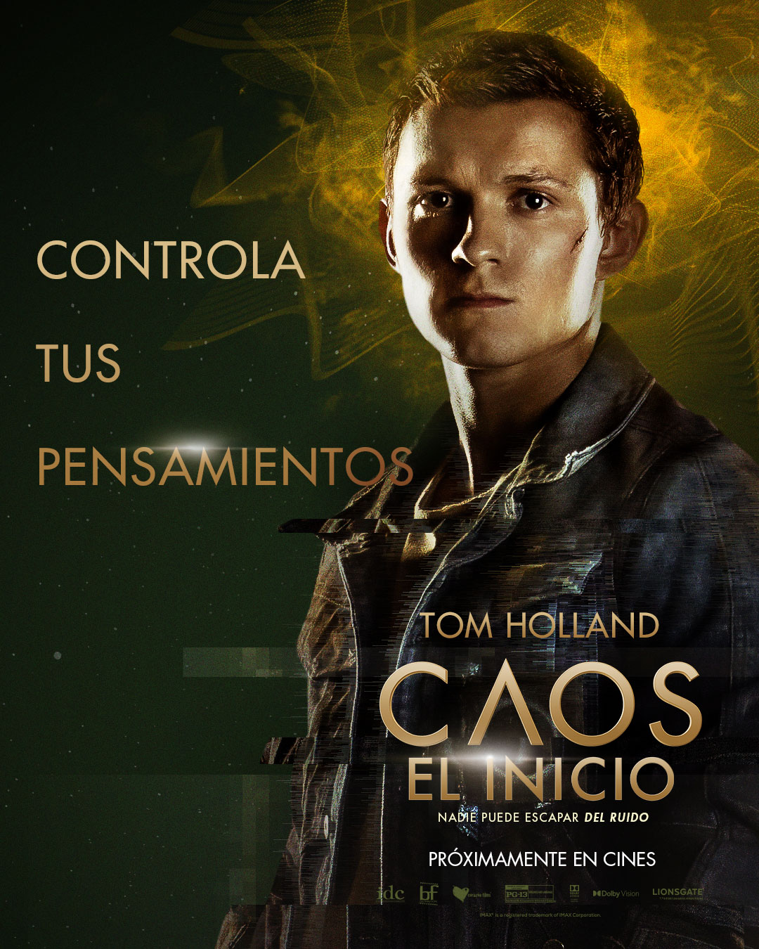 'Caos: el inicio' libera nueva serie posters de sus personajes con Tom Holland y Daisy Ridley