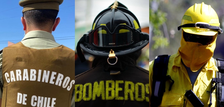 Insólito caso de usurpación: joven se hacía pasar por carabinero, bombero y brigadista de Conaf